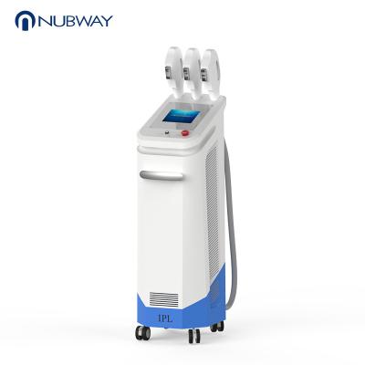 2018 The high quality multifunctional beauty machine IPL hair removal no pain and safe Three handles
