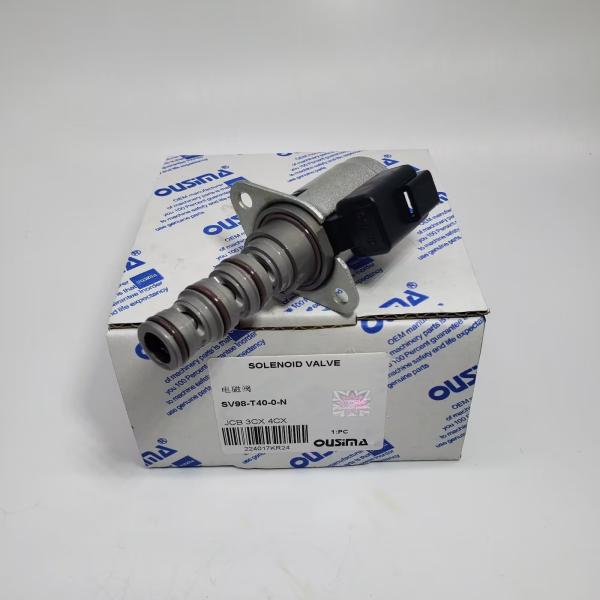 Válvula de control de transmisión de válvula solenoide SV98-T40 25223075 para JCB 3CX 4CX