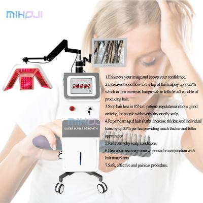 5 In 1 PDT LED Light Laser Hair Growth Machine With 650nm Laser Wave