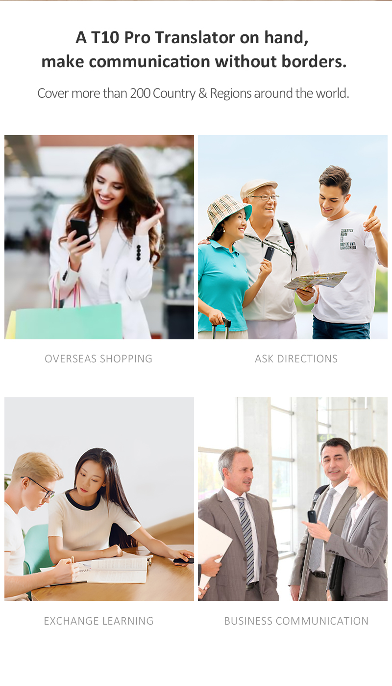 ChatGPT Portable Language Translator Photo Offline Translation Device For Business Travel
