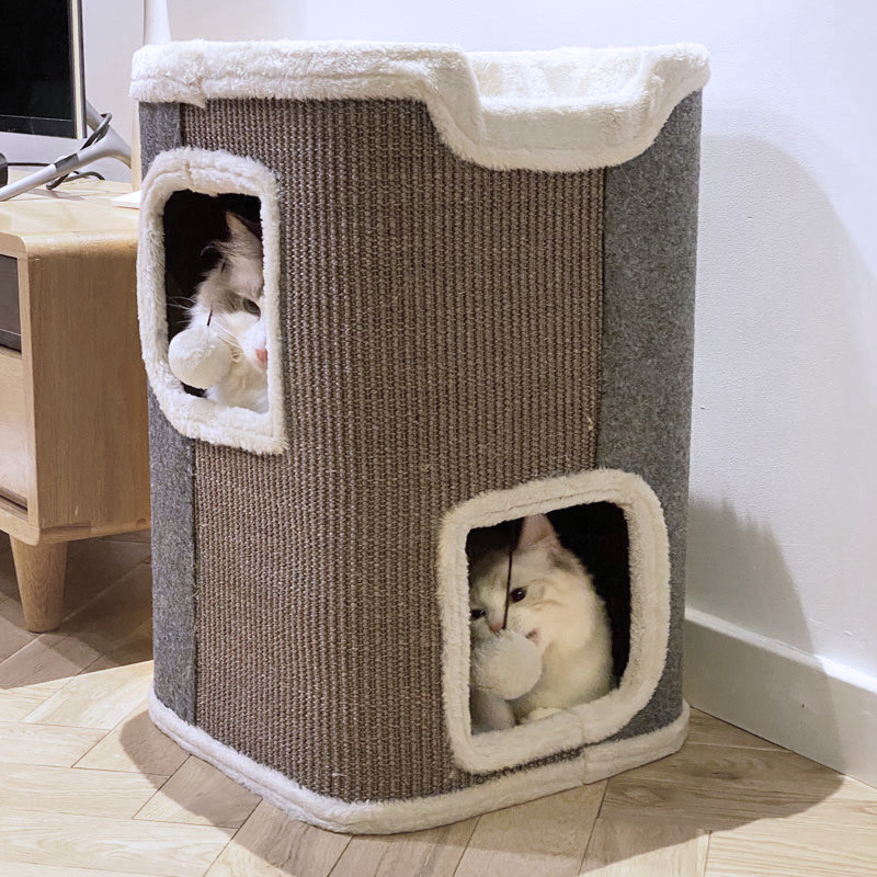 Pet Supplies Cat Toy and Cat Tree with Cat Tunnel 15.000kg Package Gross Weight