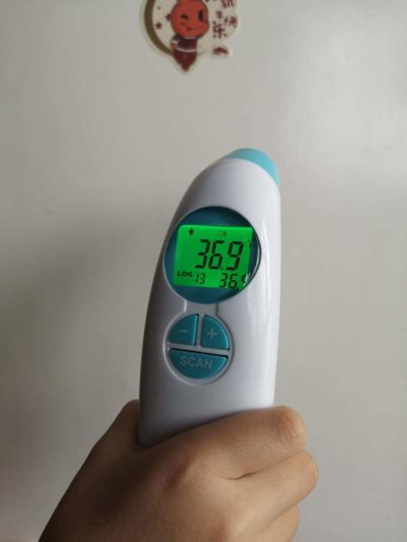 Baby Body Temperature Infrared Forehead Thermometer High Fever Alarm Function