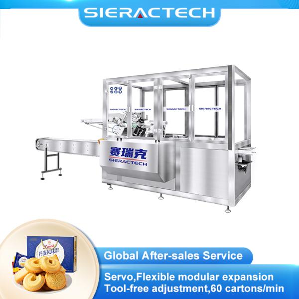 Automatic Small Sachet Pesticide Cartoning Machine with Continuous Dual-Pusher Feeding and Rotary Carton Opening