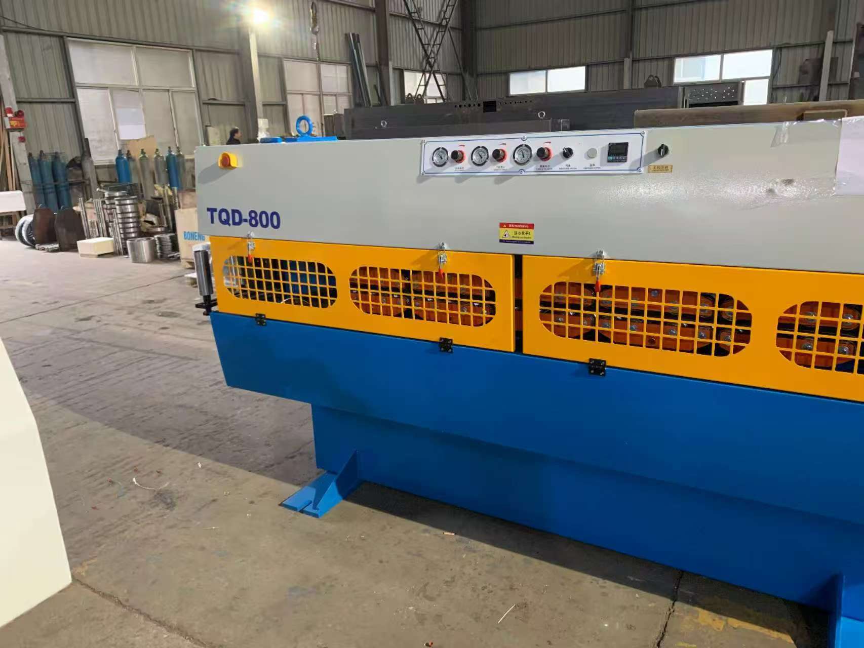 Belt Type Tension Haul-off Machine with Dual Belt Traction, Pneumatic Clamping, and Magnetic Powder Tension Regulation for Wire Extrusion