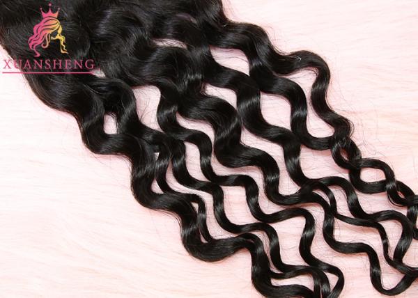 Human Free Part 4x4 Lace Closure Peruvian