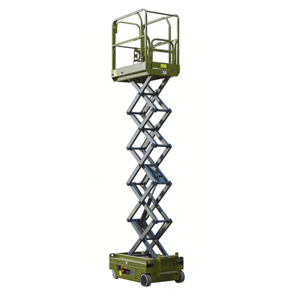 3m 4m 19 foot Mini Compact Electric Scissors Lift Platform Table Indoor Facility Repair