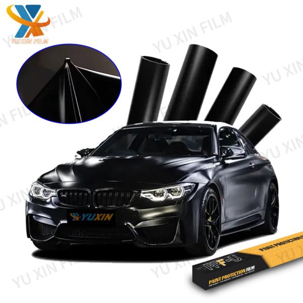 190 Micron Black Paint Protection Film Matt Foggy Surface Waterproof TPU Film