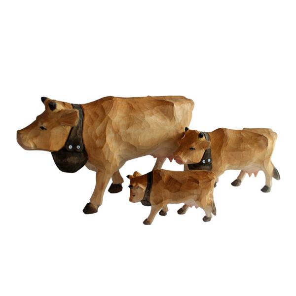 Hot new fashion penguin sculptures wooden animal toys for home decor