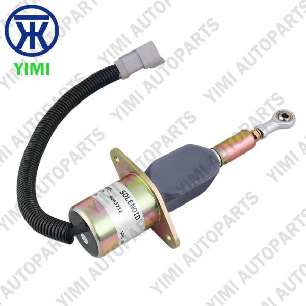 24V Fuel Shut Off Stop Solenoid 4063712 6743-81-9141 SA-5030-24 For 6CT 8.3L Engine PC300-7 PC350-7 PC360-7
