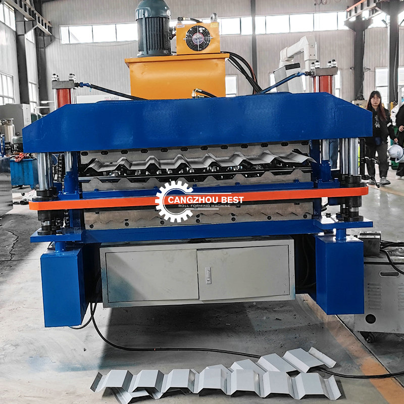 Двойной крен профиля листа толя палубы R101 IBR&Corrugated формируя машину