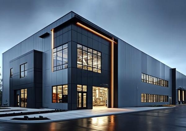 Construcción de estructura de acero de alta carga con dimensiones estables de acero de alto impacto