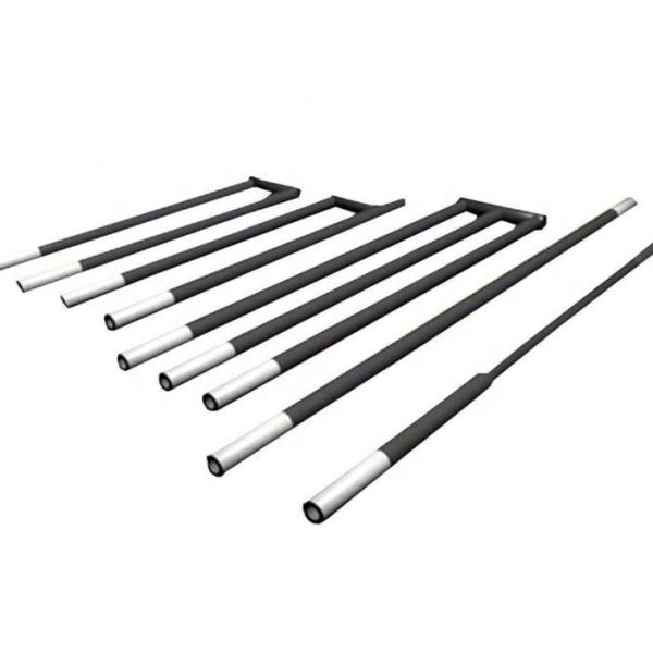 Electric Double Helix SiC Heating Elements with 1500℃ Max Service Temp and Customized Size for Industrial Furnaces