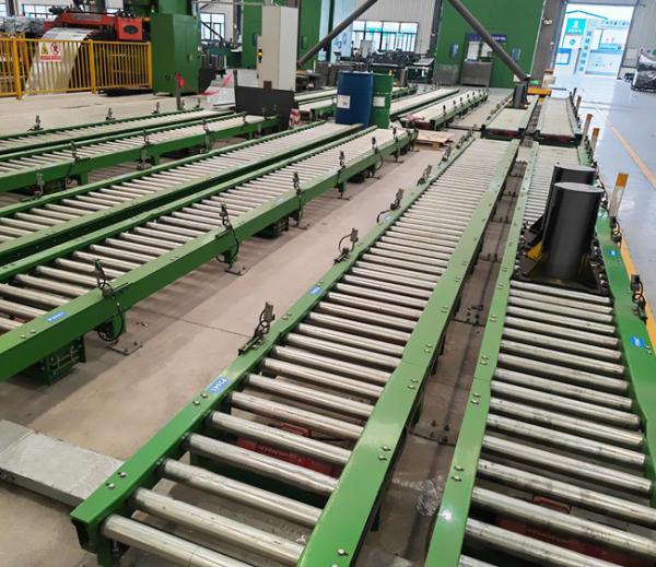 Predictive Maintenance Drum Conveyor Assembly Line For Smart Warehouses