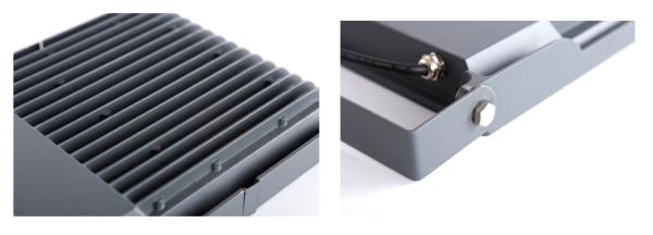 70ra Outdoor Led Floodlights IP66 Parking Lot Flood Lights 3000K