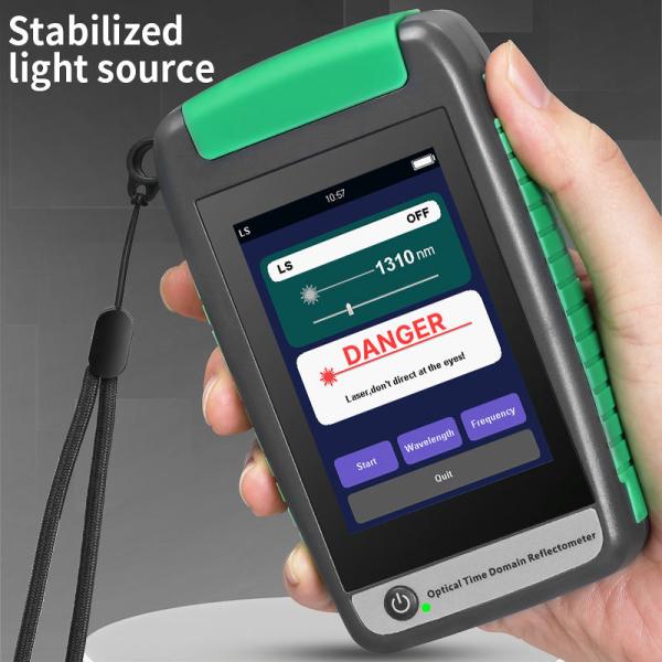 Testeur Mini OTDR FONGKO 1310nm 1550nm 1610nm 1625nm 1650nm Réflectomètre Optique Temporel Portable Équipement de Fibre Optique