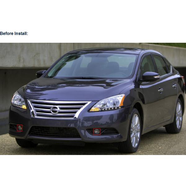 Nissan Sentra car led fog lights DRL daytime running light suppliers