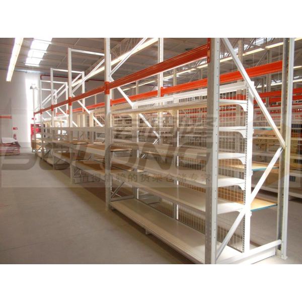 Промышленное хранение кладет сверхмощный металл на полку Shelving протекторы формы u чистосердечные