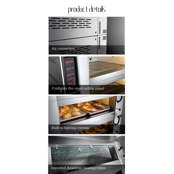 Four Deck Eight Trays Commercial Bread Oven Floor Type