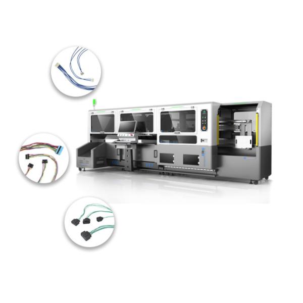 Terminal Insertion Wire Harness Machine 10KW IPC Drive Double end
