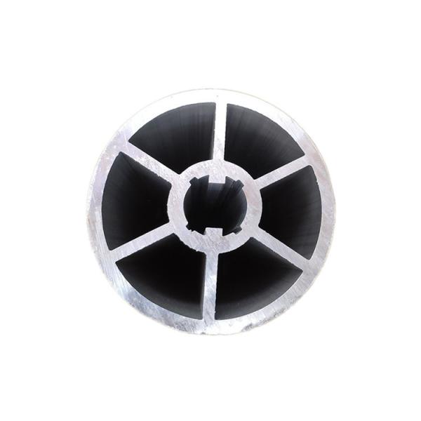 25 Mm CNC Inner Round Threaded Aluminium Tube Profiles For Desk Legs