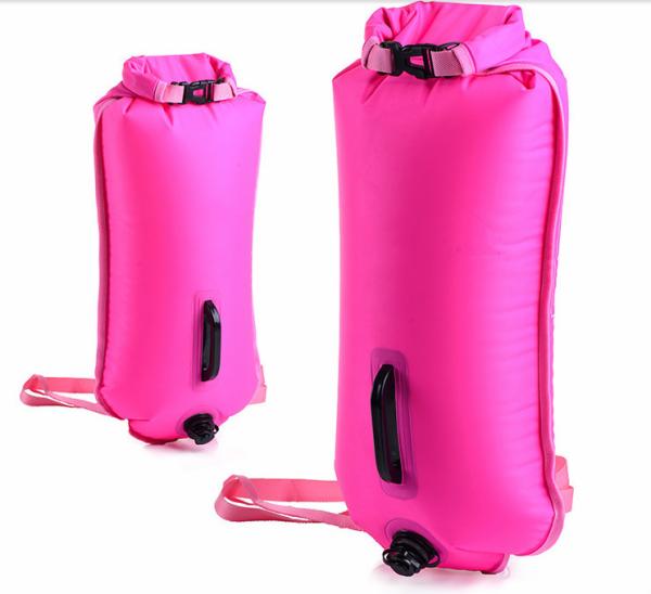 109T nylon PVC 0.35mm Waterproof swim float dry bag Customized Logo
