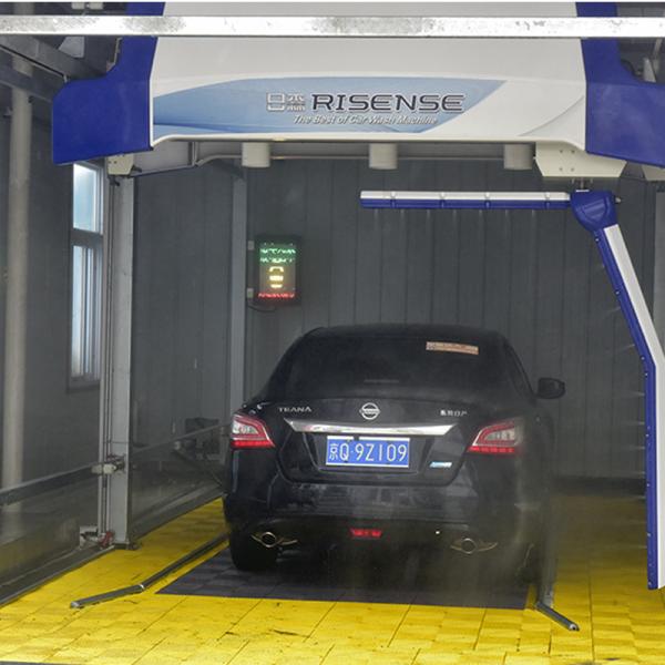 Qingdao Risense 360 Full Automatic Car Wash Equipment Touch Free Car Wash with air Dryer and lava Shampoo