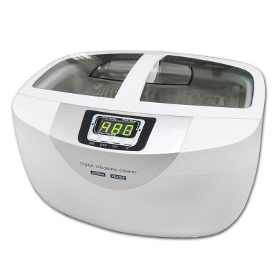 Plastic Shell Ring Cleaner Machine 2.5 Liter Ultrasonic Cleaner For Rings