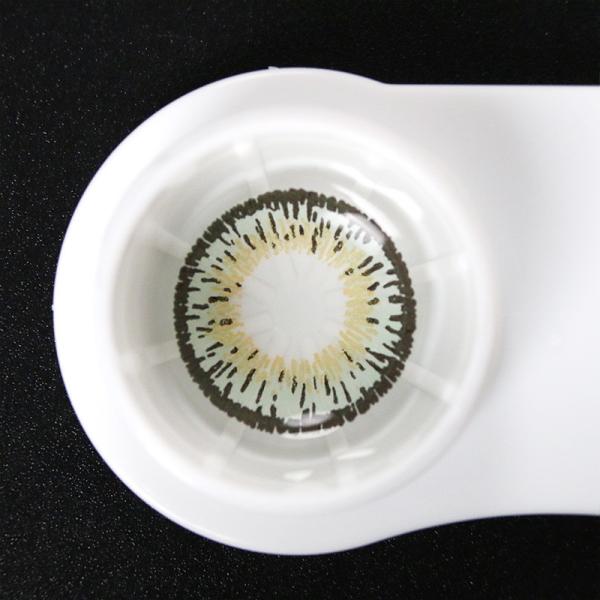 Natural Colored Light Pale Green Contact Lenses Non Prescription 14.2mm 8.5mm
