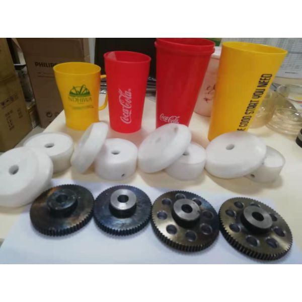 Automatic Silk Screen Printing Machine with 1200PCS/Hr Speed PLC Control for Round Oval Flat Bottles