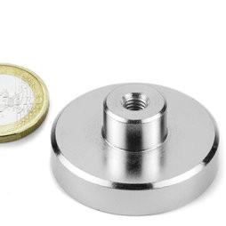 high performance pot magnets suppliers strongest and quality coating N45 magnets assembly