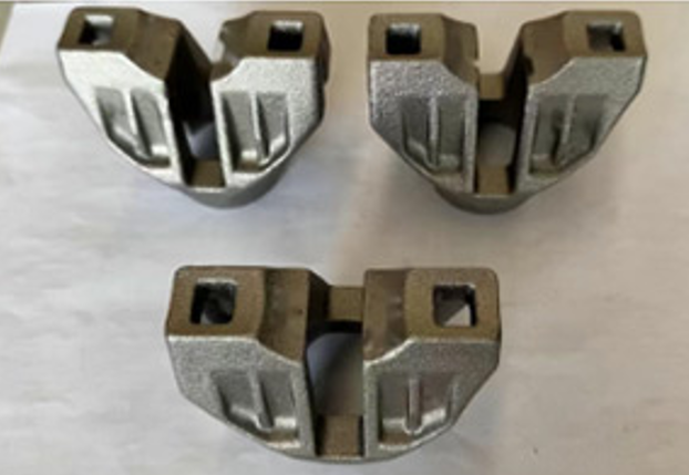 Solid as steel, accurate as lock-carbon steel lock head casting for construction machinery, escorting heavy-duty projects