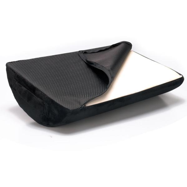 Office Footrest Memory Foam Cushion for Home and Work Black 3D Mesh Customized Color
