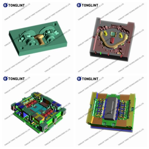 Template Pattern Gravity Die Casting Zinc / Metal Mold Casting for Turbocharger Housings