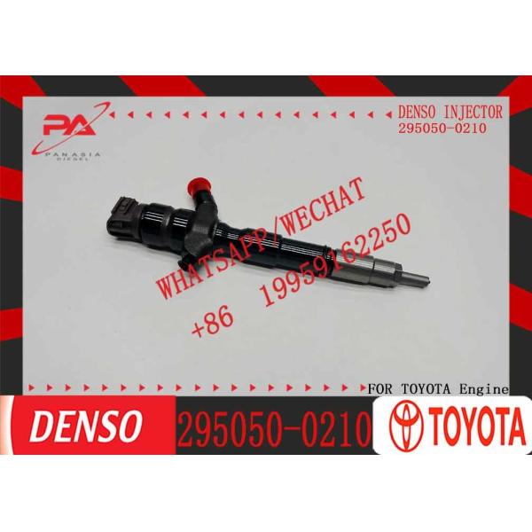 Горячая продажа Инжектор двигателя 2950500210 295050 0210 Инжектор топлива для железнодорожных перевозок 23670-09340 295050-0210 для Toyota Hiace 3.0 d