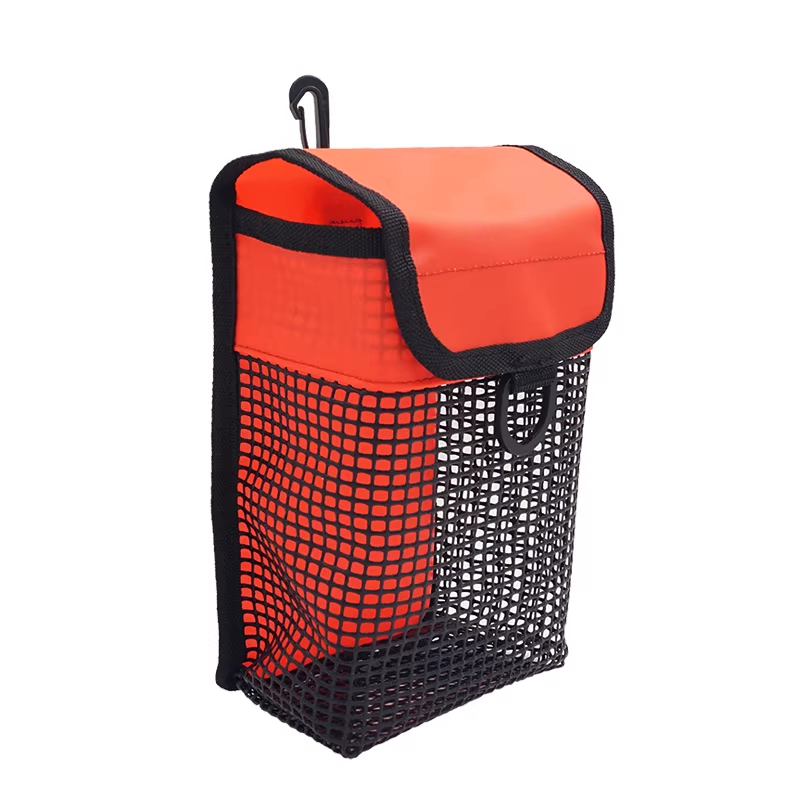 Custom Logo Multi Functional Mesh Gear Bags Snorkel Buoy Reel Kit Bag