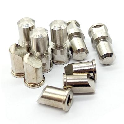 0.005mm Tolerance Precision Nickel Plated Cylindrical Locating Pins CNC Machining