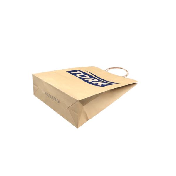 Естественная упаковка Эко бумажная/мини подарок бумаги Брауна кладут в мешки с ручками