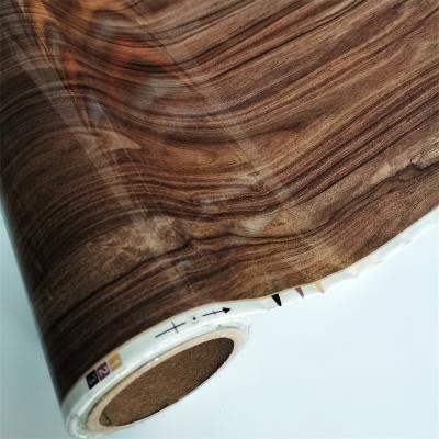 Filme de armário de cozinha de PVC laminado de alto brilho personalizado 200-300m