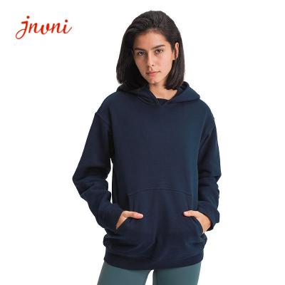 Das mulheres exteriores macias dos Hoodies do exercício das mulheres do inverno do velo Hoodie ocasional