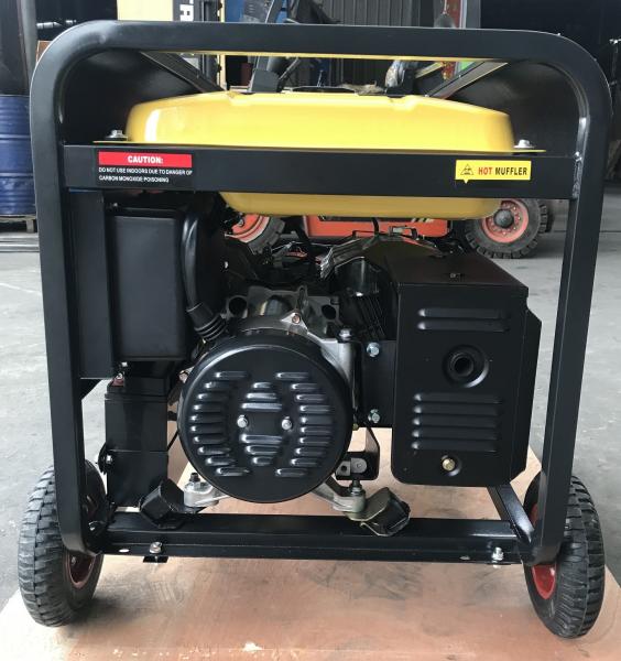 TUV Certificate Small Gasoline Generator , Electric Start Generator 25L Fuel Tank