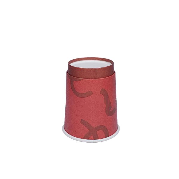 Customized logo Size Wholesale Coffee Milk Hot Drinks Disposable Eco-friendly Food Grade Bamboo Pulp Paper Cups
