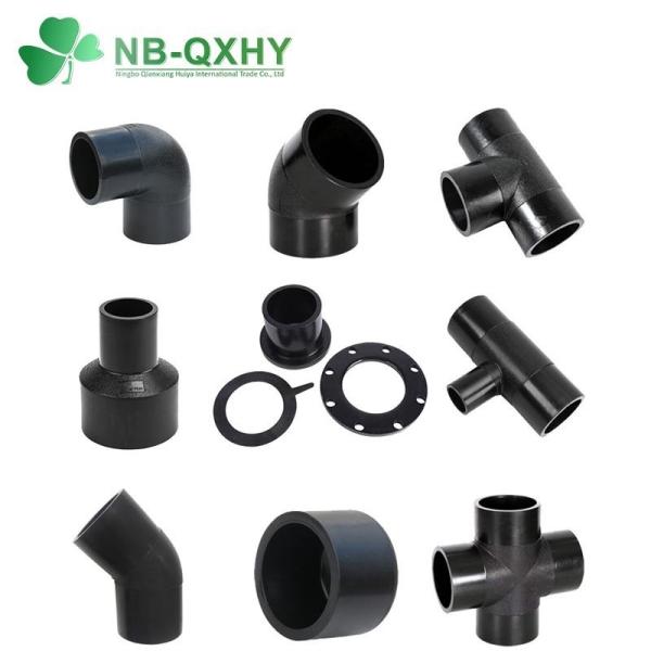 HDPE Pipe Plastic Tee for Gas Supply Water Supply 20mm to 355mm Electrofusion Fittings