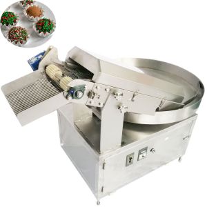 Cocoa Powder Chocolate Sprinkles Rotary Automatic Optional Food Machine 304