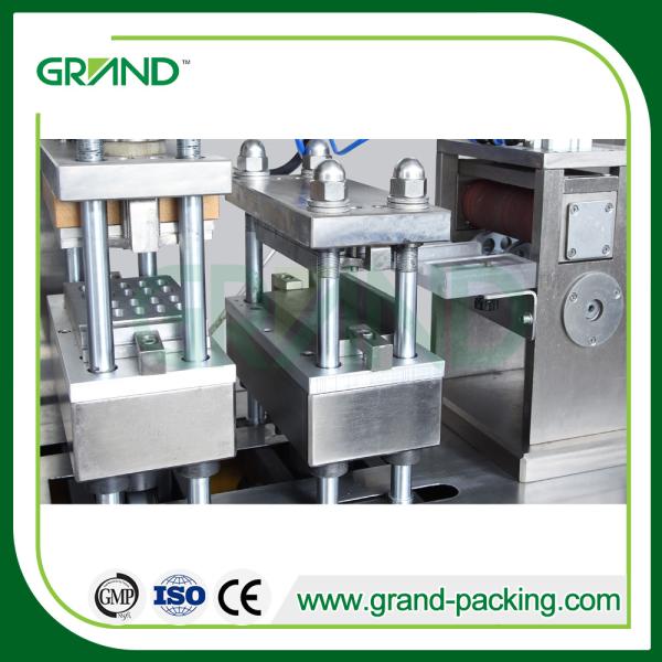 Full Auto Pill Tablet Blister Packaging Machine , Blister Pack Sealing Machine