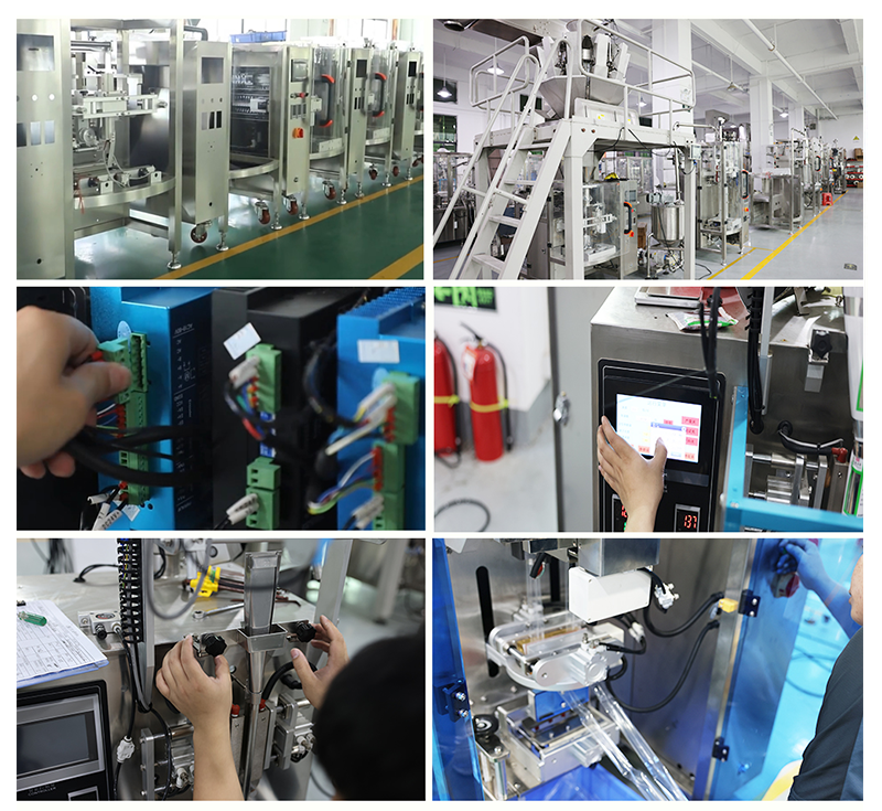 Liquid / Granule Ketchup Sachet Packing Line Machine Automatic Multi Lane