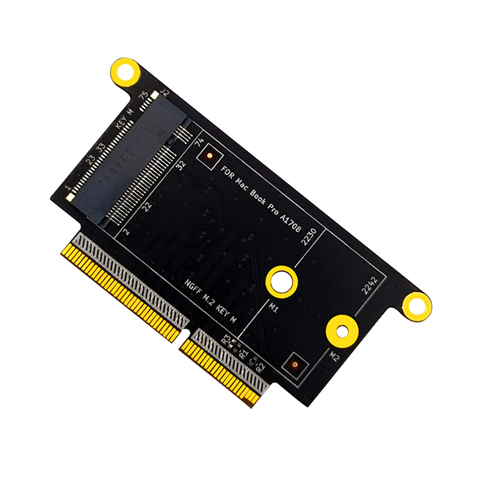 Тип переходник ключа m 2230/2242 NGFF M.2 NVMe для модели Macbook A1708