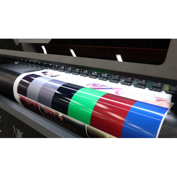 Digital Large Printer High Speed 4 Head 4 colors/8 colors I3200 Eco Solvent Easy to Operate Banner Large-format Inkjet Printers