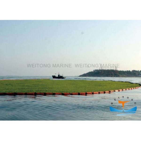 Fire Resistant Oil Absorbent Boom , Oil Boom Spill For Water Environmental Protection