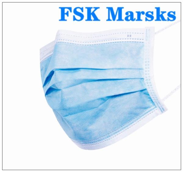 Custom Printed Disposable Face Mask NZ Isolation Mask Excellent Bacterial Filtration