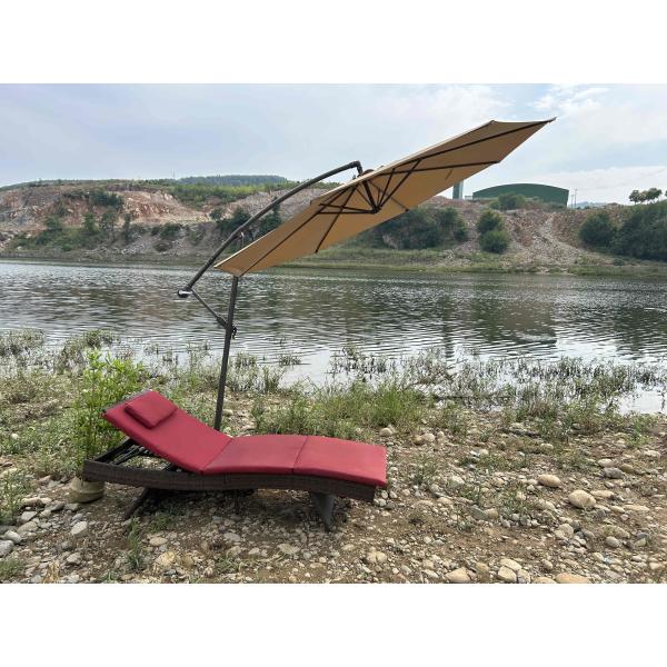 Shade Cantilever Outdoor Garden Parasol Patio Umbrellas Lounge Chair 11 Foot 12 Foot 13 Foot